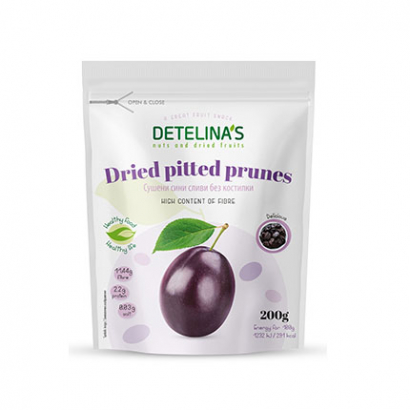 Сушени сини сливи Детелина 200г Без костилка