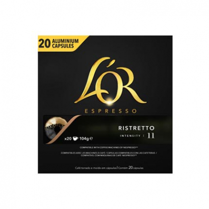 Кафе капсули Лор 20бр Ристрето