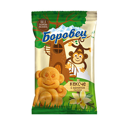 Кексче Боровец 30г С ванилов пълнеж