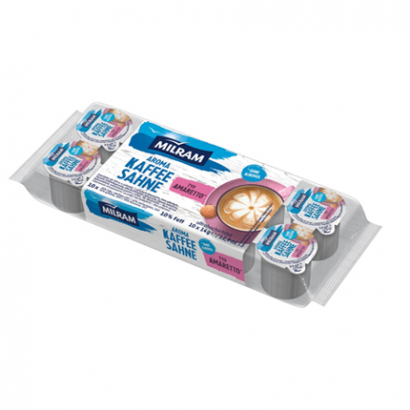 Кондензирана сметана за кафе Милрам 10х14г