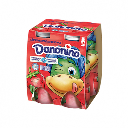 Данонино напитка 4х100г Ягода
