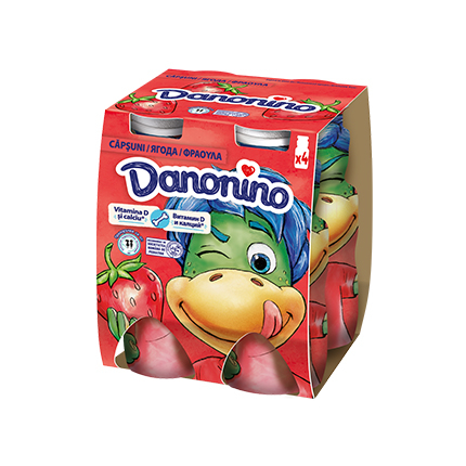 Данонино напитка 4х100г Ягода