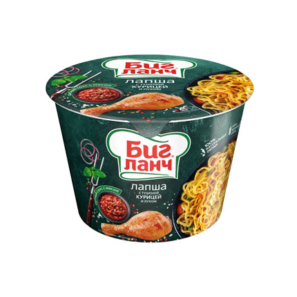 Инстантни спагети Биг Ланч 90г Пиле и лук Инстантни спагети Биг Ланч 90г Пиле и лук