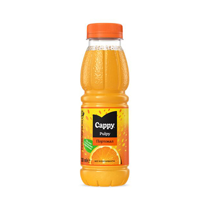 Плодова напитка Капи Пълпи 330мл Портокал Плодова напитка Капи Пълпи 330мл Портокал