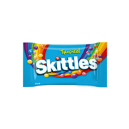 Бонбони Скитълс 38г Тропикал
