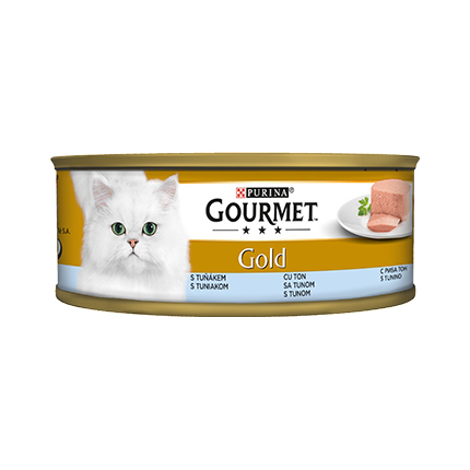 Храна за котки Гурме Голд 85г Пастет Риба Тон