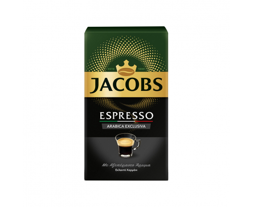 Мляно кафе Якобс 250г Еспресо Арабика Мляно кафе Якобс 250г Еспресо Арабика