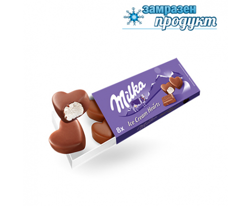 Сладолед Милка 80мл Малки хапки Сладолед Милка 80мл Малки хапки