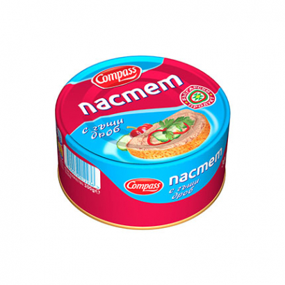 Пастет Компас 300г Гъши дроб
