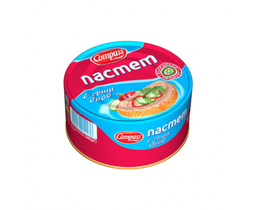 Пастет Компас 300г Гъши дроб Пастет Компас 300г Гъши дроб