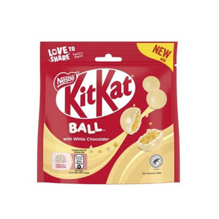 Топчета Кит Кат 140г С бял шоколад Топчета Кит Кат 140г С бял шоколад