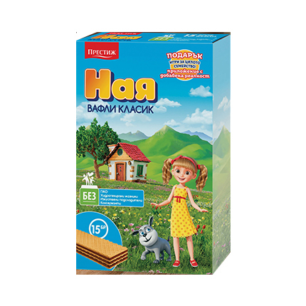 Вафли Ная 15бр