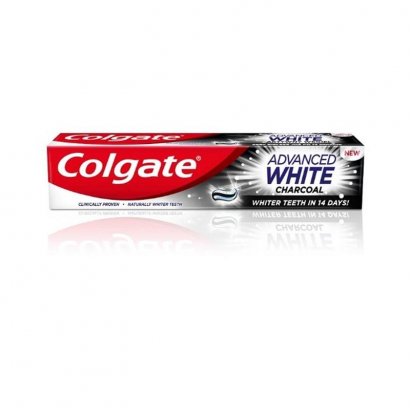 Паста за зъби Колгейт 75мл Адванс Уайт Активен въглен