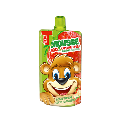 Плодов мус Теди 100г Ягода Плодов мус Теди 100г Ягода