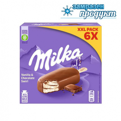 Сладолед Милка 6х90мл