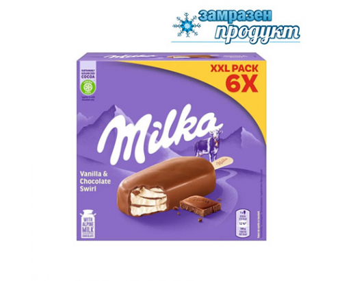 Сладолед Милка 6х90мл Сладолед Милка 6х90мл