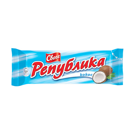 Шоколадов десерт Република 30г Кокос Шоколадов десерт Република 30г Кокос