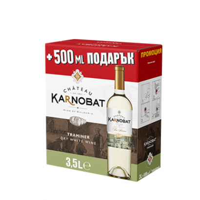 Вино Шато Карнобат 3л Траминер