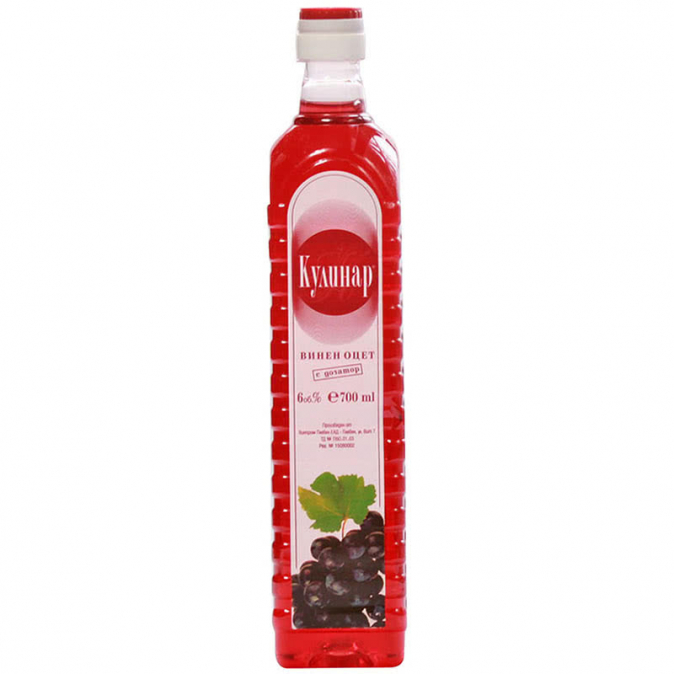 Оцет Кулинар 700мл Винен