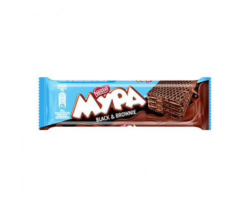 Вафла Мура 33г Черно и Кафяво Вафла Мура 33г Черно и Кафяво