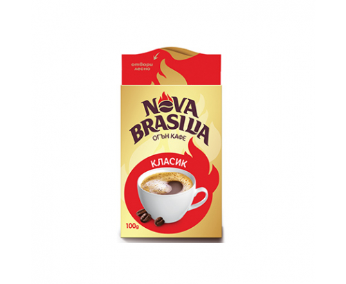 Мляно кафе Нова Бразилия 100г Класик
