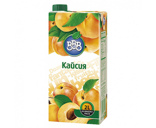 Плодова напитка ВВВ 2л Кайсия 12% Плодова напитка ВВВ 2л Кайсия 12%