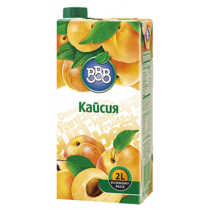 Плодова напитка ВВВ 2л Кайсия 12%