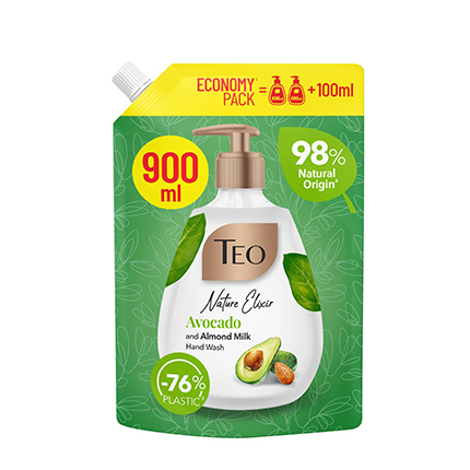 Течен сапун Тео 900мл Авокадо Течен сапун Тео 900мл Авокадо