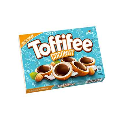 Шоколадови бонбони Тофифи 125г Кокос