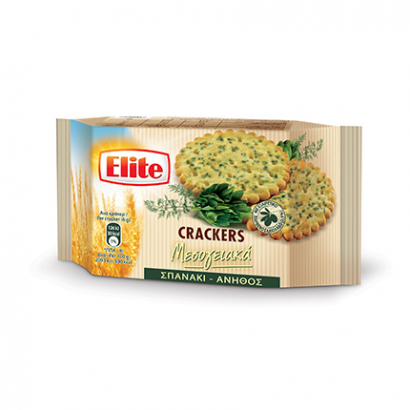 Крекери Елит 105г Спанак и копър