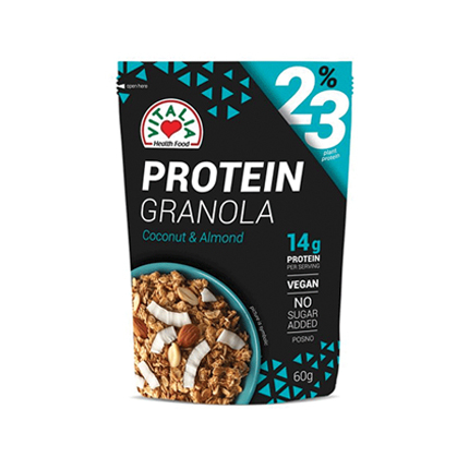 Мюсли Виталия 60г С протеин, кокос и бадем