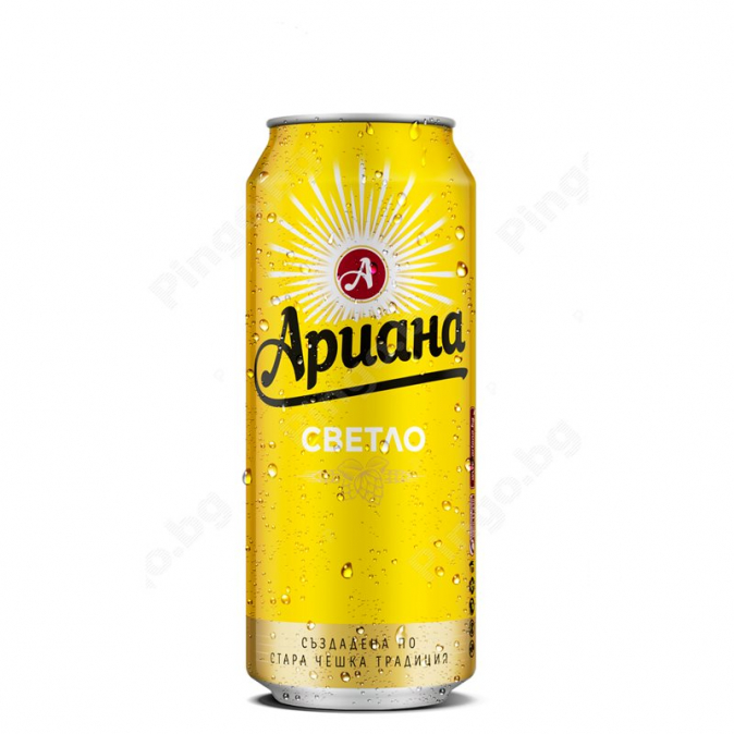 Бира Ариана 500мл кен