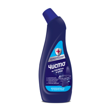 Гел за тоалетна и баня Чисто 750мл