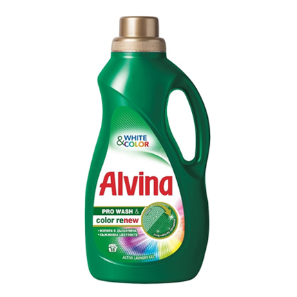 Гел за пране Медикс Алвина 900мл За бели и цветни тъкани Гел за пране Медикс Алвина 900мл За бели и цветни тъкани
