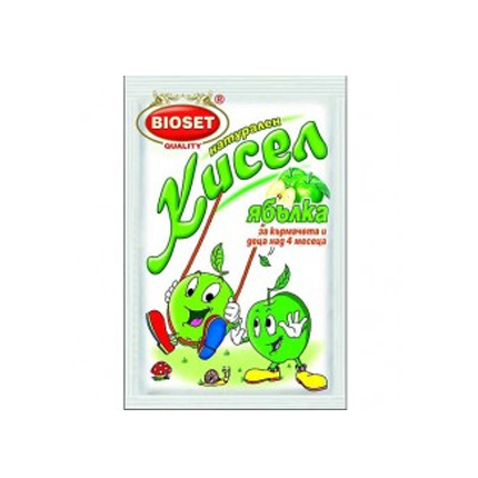 Кисел Биосет 75г Ябълка