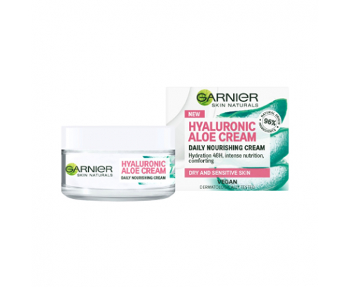Крем за лице Гарние Хиалуроник Алое 50мл Чуствителна кожа Крем за лице Гарние Хиалуроник Алое 50мл Чуствителна кожа