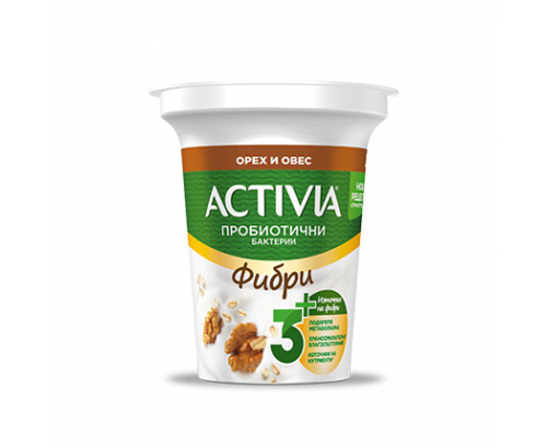 Активиа Пълнозърнеста 280г Орехи и овес Активиа Пълнозърнеста 280г Орехи и овес