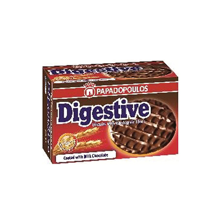 Бисквити Дайджестив 200г Млечен шоколад
