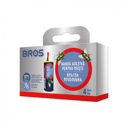 Ролка с лепило против летящи насекоми Брос 4бр