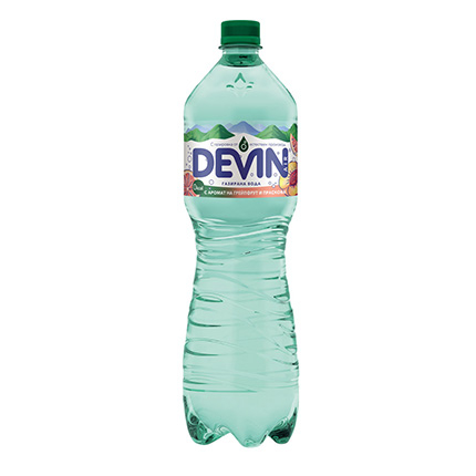 Газирана напитка Девин 1,5л Грейпфрут и Праскова Газирана напитка Девин 1,5л Грейпфрут и Праскова