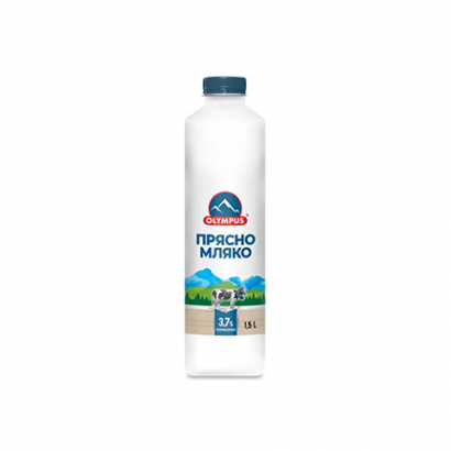 Прясно мляко Олимпус 3,7% 1,5л