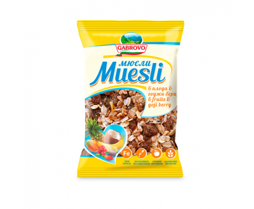Мюсли Габрово 500г 6 плода Мюсли Габрово 500г 6 плода