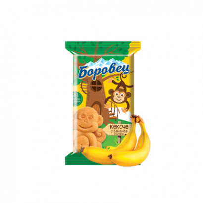 Кексче Боровец 30г Бананов пълнеж