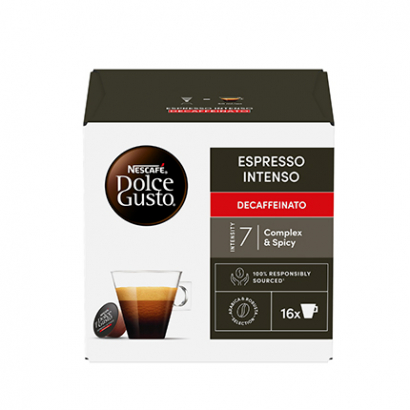 Кафе капсули Нескафе Долче Густо 16бр Еспресо Интензо без кофеин