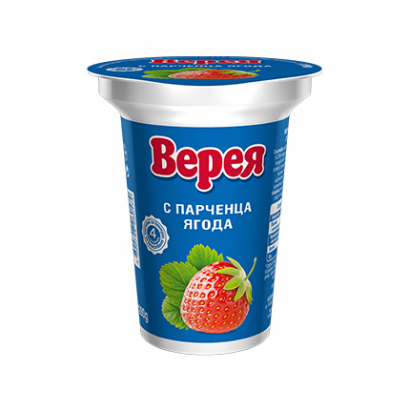 Плодово Мляко Верея 290г С парченца ягода