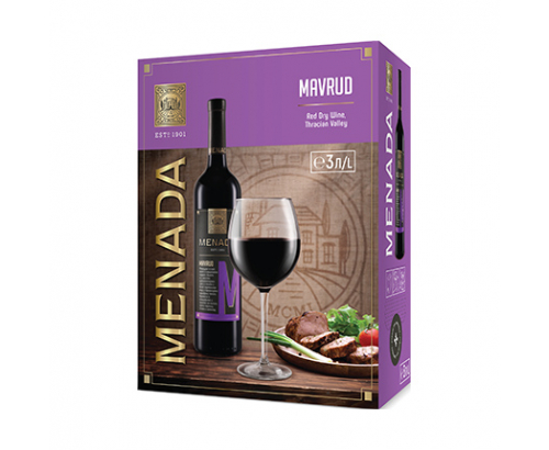 Вино Менада 3л Мавруд Вино Менада 3л Мавруд