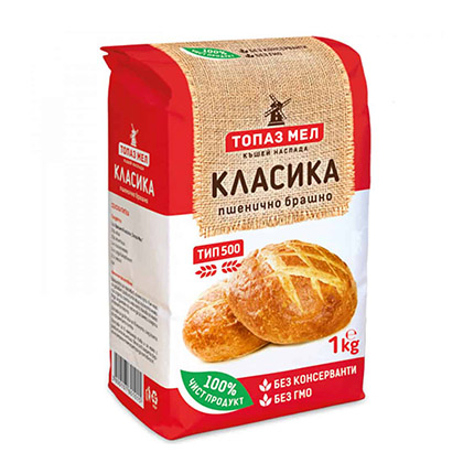 Брашно Топаз Мел тип 500 1кг