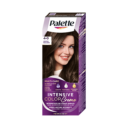 Боя за коса Палете Интензив Калър Крийм 4-0 Средно кафяв