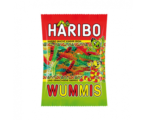 Желирани Бонбони Харибо 100г Червеи Желирани Бонбони Харибо 100г Червеи