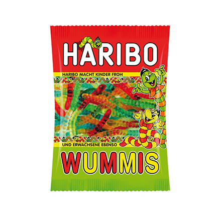 Желирани Бонбони Харибо 100г Червеи